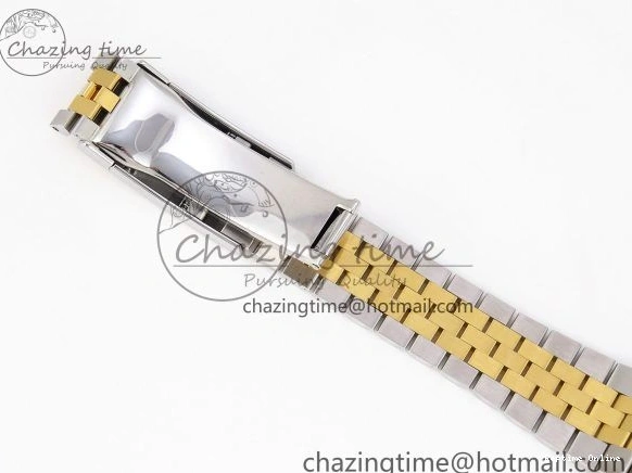 0223 Minimalist DateJust 36 SS 126283rbr VSF 1:1 Best Edition 904L Steel YG Textured Dial on Jubilee Bracelet VS 1378